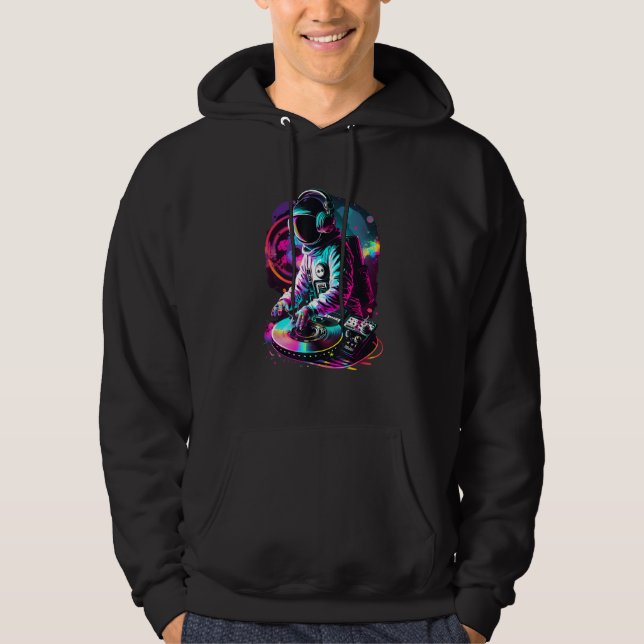 Sudadera Camiseta DJ Astronauta (Anverso)
