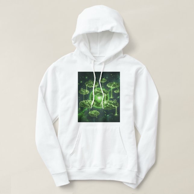 Sudadera Camiseta Ecossistema Flutuante (Diseño del anverso)