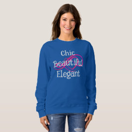 Sudadera Camiseta elegante, hermosa y chic