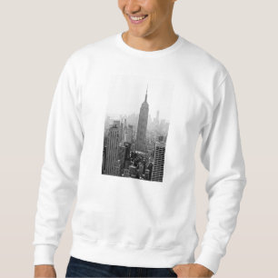 Sudadera Camiseta envuelta larga para hombre del estado del