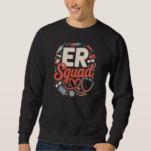 Sudadera Camiseta ER Squad – Ropa para el equipo de la sala
