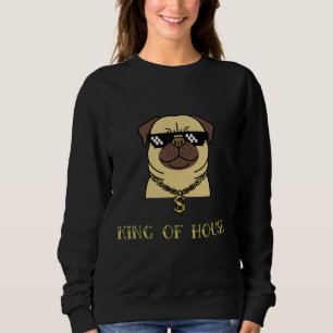 Sudadera Camiseta esencial 604 de Pug King of House