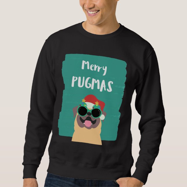 Sudadera Camiseta esencial de Merry Pugmas 706 (Anverso)