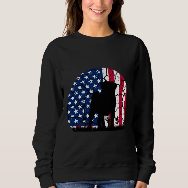 Sudadera Camiseta esencial Pug 569 (Anverso)