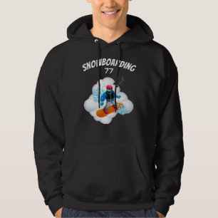 Sudadera Camiseta estado de ánimo de snowboarding