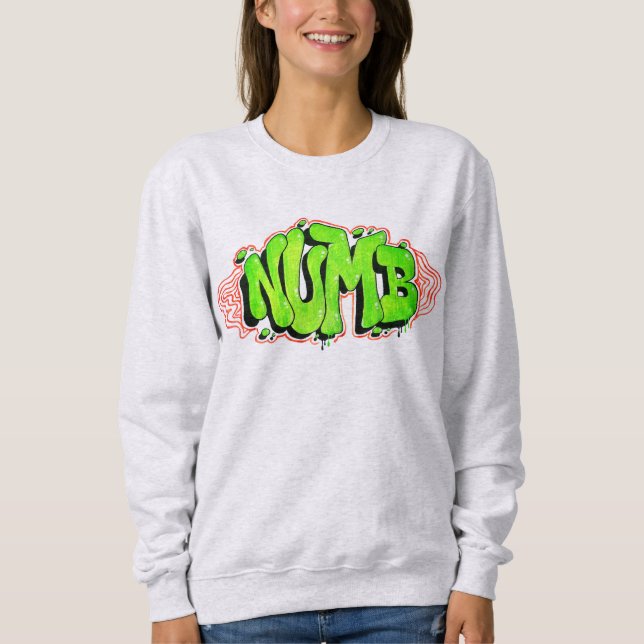 Sudadera Camiseta estilo graffiti [Numb] (Anverso)