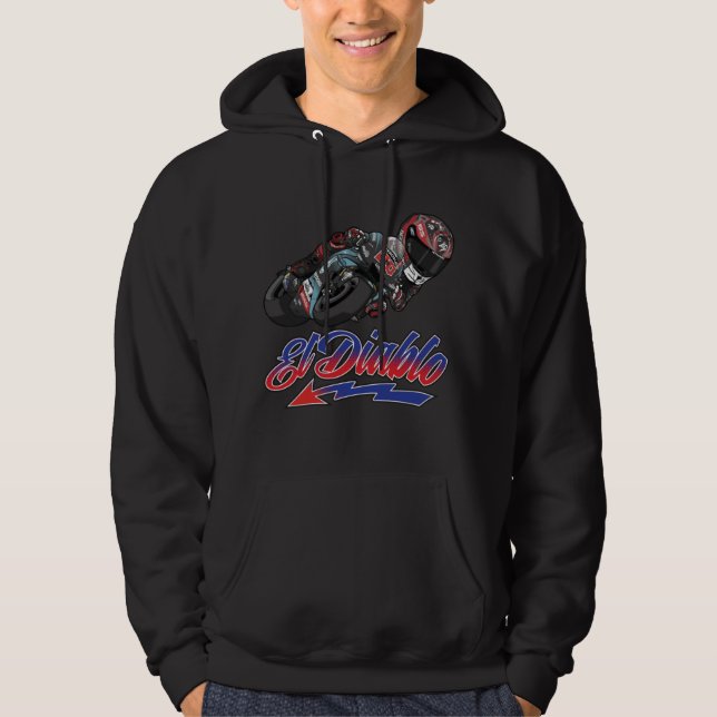 Sudadera Camiseta Fabio Quartararo El Diablo (Anverso)