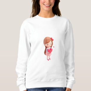 Sudadera Camiseta familiar de corazón I Love My Mom de Dani