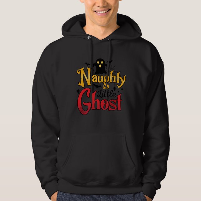 Sudadera Camiseta fantasma traviesa (Anverso)