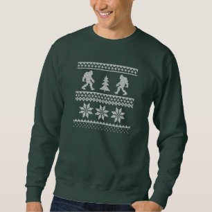 Sudadera Camiseta fea del navidad de Bigfoot