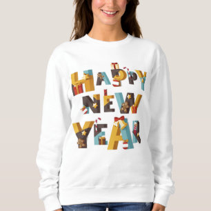 Sudadera Camiseta Feliz Año Nuevo