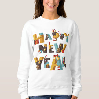 Sudadera Camiseta Feliz Año Nuevo