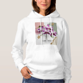 Sudadera Camiseta femenina de la noche de la orquídea celeb