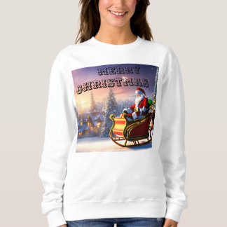 Sudadera Camiseta festiva de los Navidades de Santa Claus