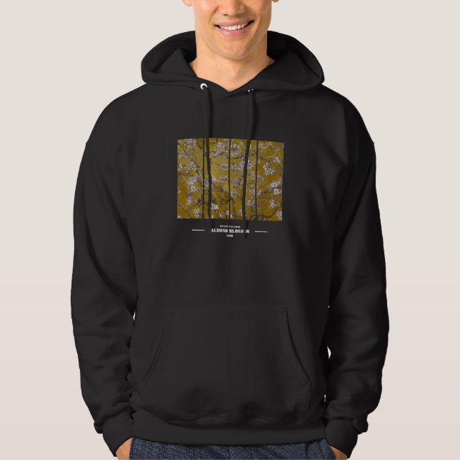 Sudadera Camiseta Flor de almendro de Vincent Van Gogh (Anverso)