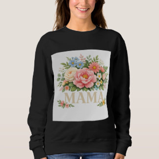 Sudadera Camiseta Floral Mama