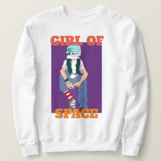 Sudadera camiseta girl on of space