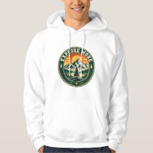 Sudadera Camiseta Gráfica de Árbol de Montaña de Aventura a