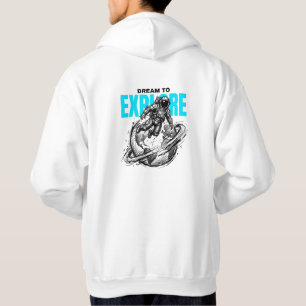Sudadera Camiseta gráfica de astronauta EXPLORE Explorado