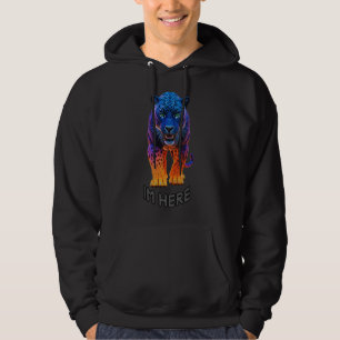 Sudadera Camiseta Gráfica de Black Panther "Estoy Aquí"