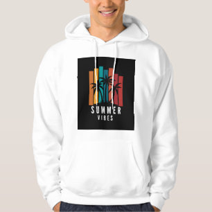 Sudadera Camiseta gráfica de palma con vibraciones de veran