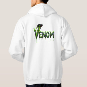 Sudadera Camiseta gráfica de Venom Snake con texto goteante