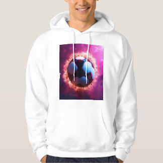 Sudadera Camiseta gráfica del planeta de globo de fútbol re