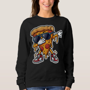 Sudadera Camiseta Gráfica Divertida de Dabbing con Rebanada