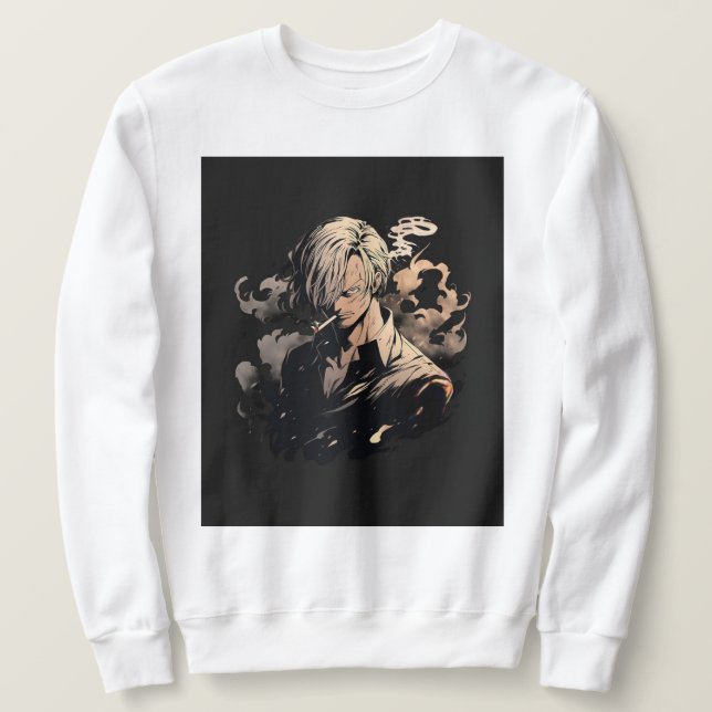 Sudadera Camiseta gráfica inspirada en el anime - D audaz y (Anverso del diseño)