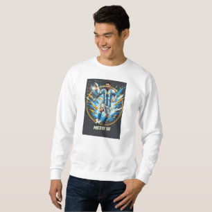 Sudadera Camiseta gráfica inspirada en Messi