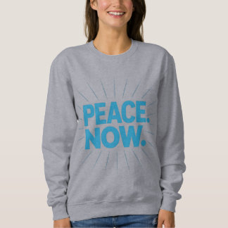Sudadera Camiseta gráfica urgente "PAZ. AHORA."