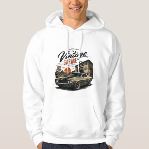 Sudadera Camiseta gráfica vintage de Mustang en la Ruta 66 