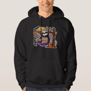 Sudadera Camiseta grande de perezoso de Halloween Chill Thr