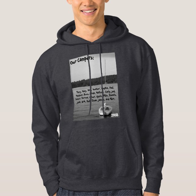 Sudadera Camiseta gris oscuro de Carretero del campo - (Anverso)
