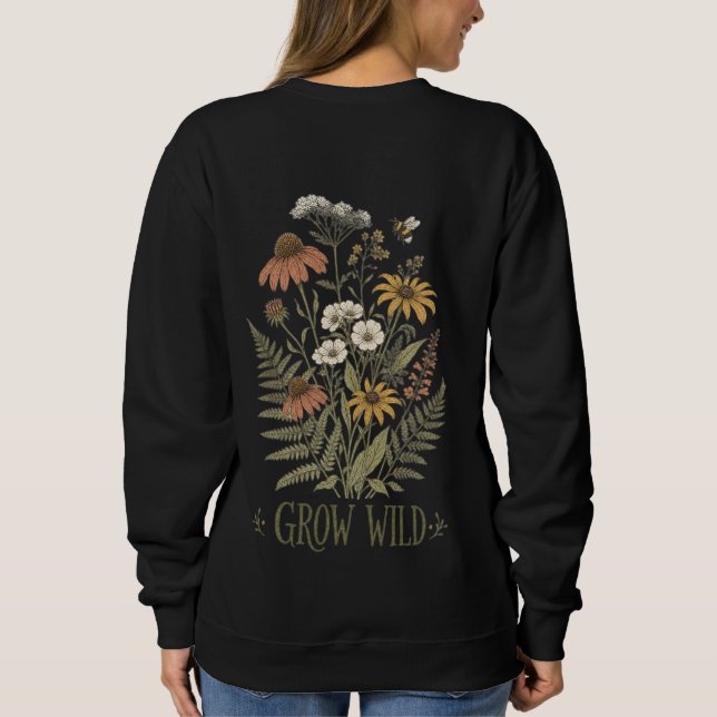 Sudadera Camiseta Grow Wild (Reverso)