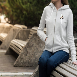 Sudadera Camiseta "HOGAR" de abeja de dibujos animados y ta