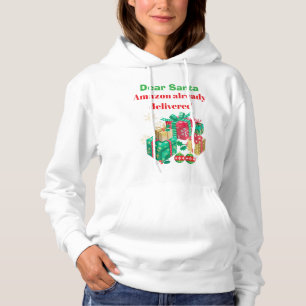 Sudadera Camiseta Hoodie-Funny Holiday Hoodie