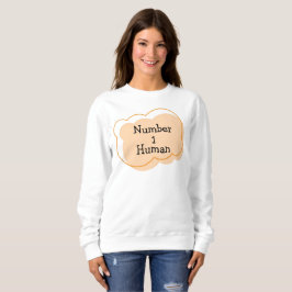 Sudadera Camiseta humana número 1