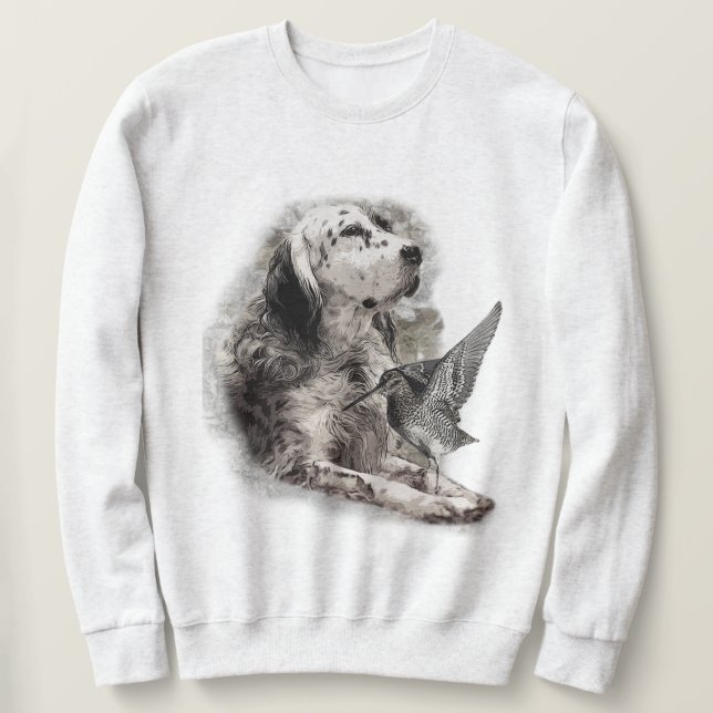 Sudadera Camiseta inglesa (Anverso del diseño)