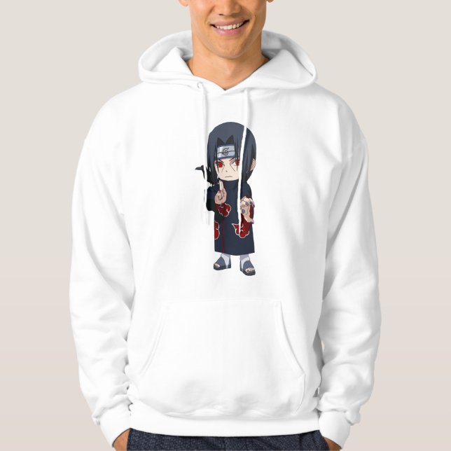 Sudadera Camiseta Itachi Uchiha (Anverso)