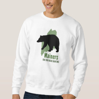 Sudadera Camiseta justa de la caza del oso