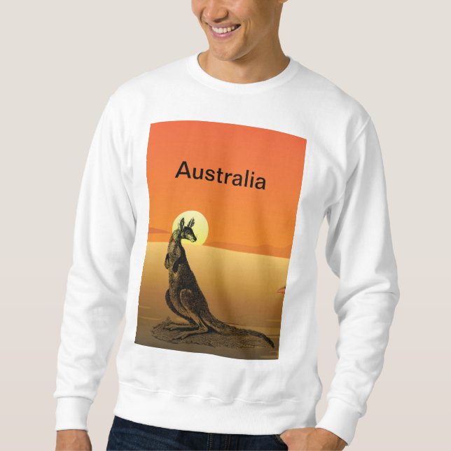 Sudadera camiseta kangaro (Anverso)