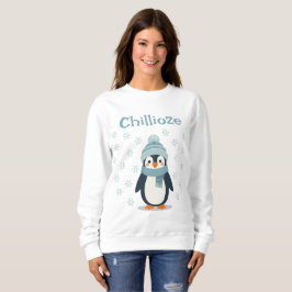 Sudadera Camiseta Kawaii Penguin - Tee de invierno chillioz