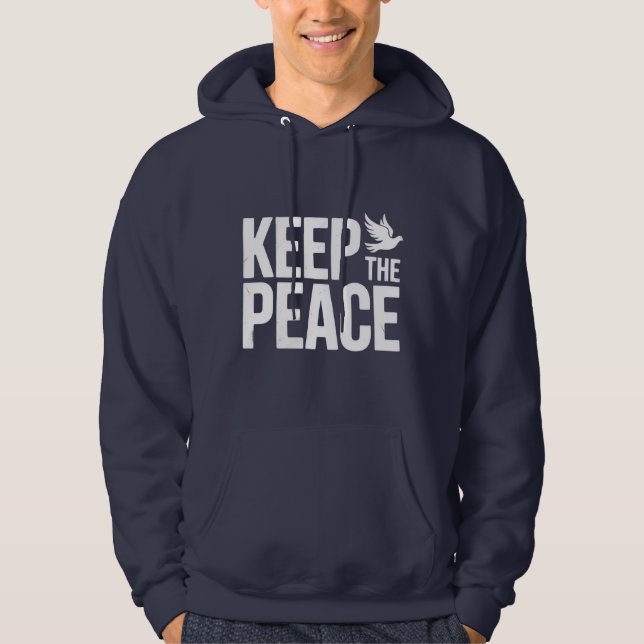 Sudadera Camiseta KEEP THE PEACE (Anverso)