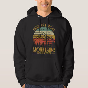 Sudadera Camiseta La Fe Mueve Montañas Hombres Mujeres Niño