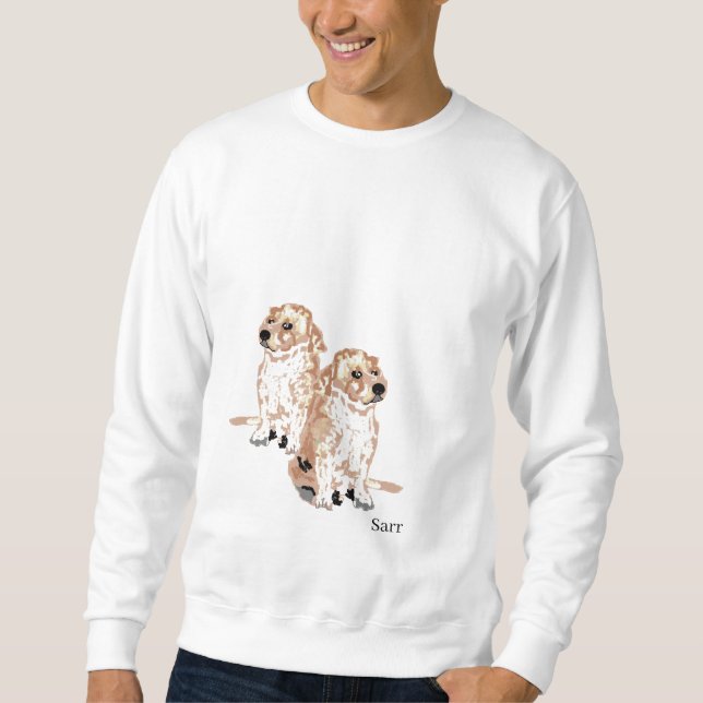 Sudadera Camiseta: Labrador Recuperador (Anverso)