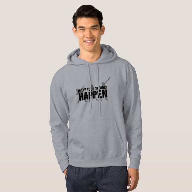 Sudadera Camiseta lanzamiento de peso del lanzador del (Anverso completo)