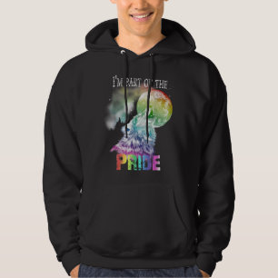 Sudadera Camiseta LGBT Gay Lesbiana Lobo Orgullo