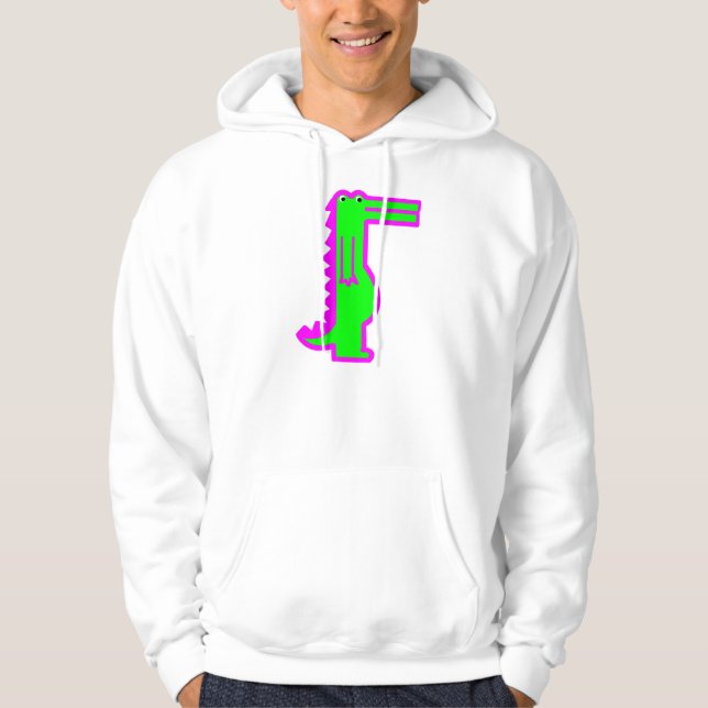 Sudadera Camiseta linda de Dino (Anverso)