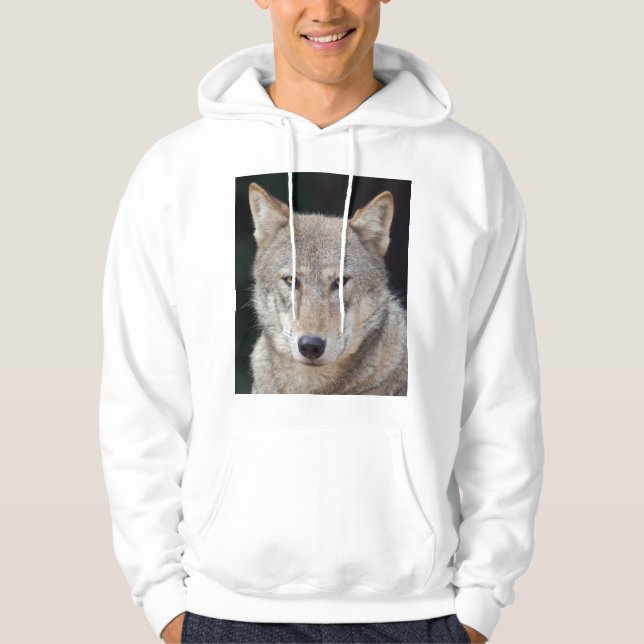 Sudadera Camiseta Lobo Gris (Anverso)
